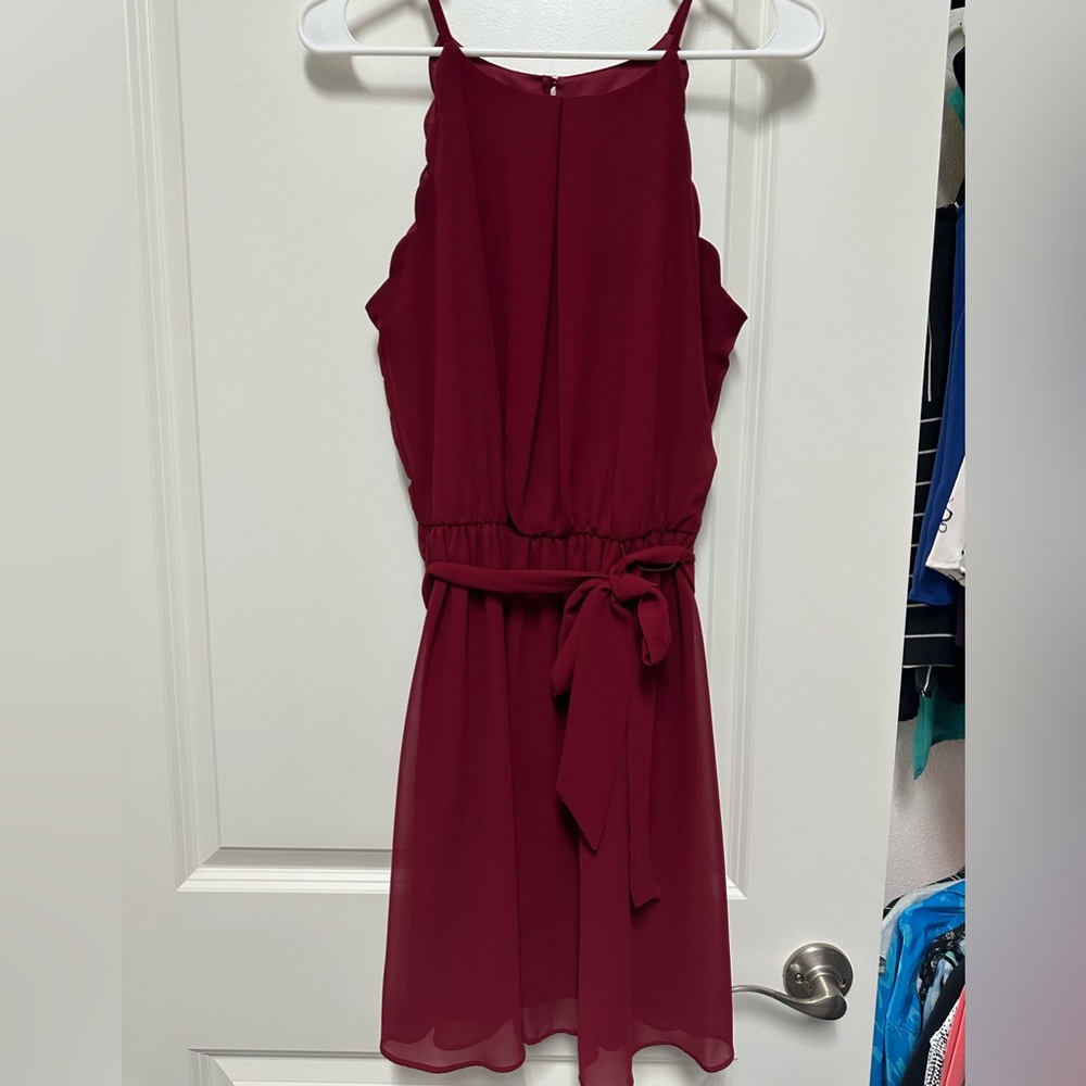 BCX scalloped dress